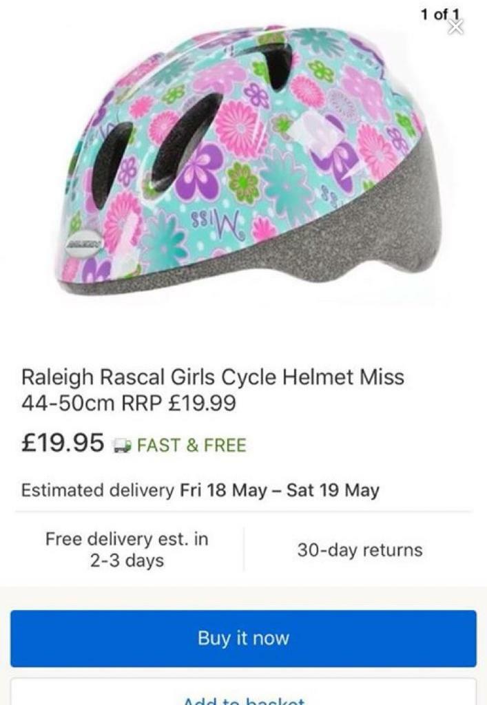 raleigh rascal helmet
